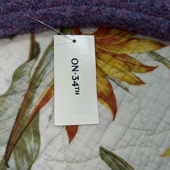 On 34th brand pullover fuzzy multishade purple sweater - Picture 5 of 6